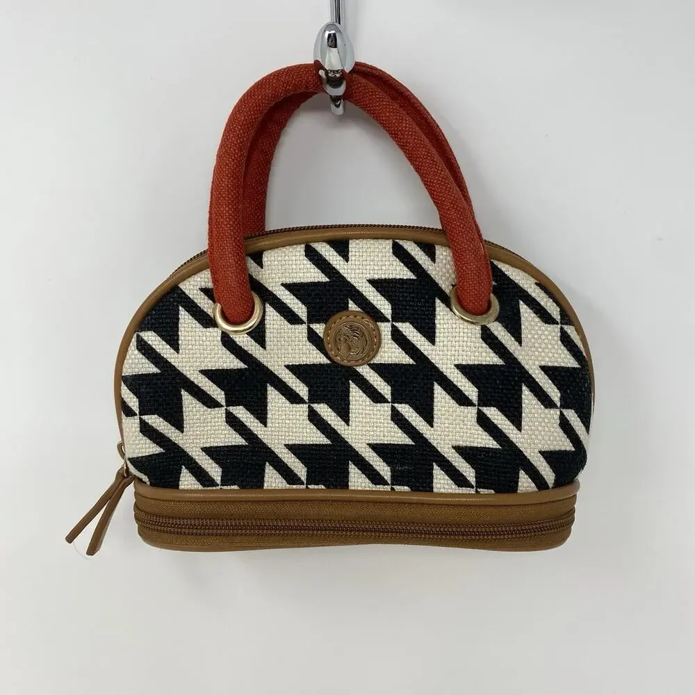 Spartina 449 Small Satchel Bag/Travel/Cosmetic Case Daufuski Island Linen